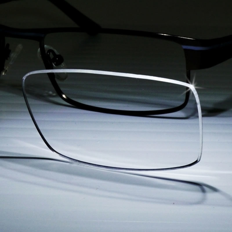 One Glass Lens Single Vision Thin & Dark Glass Lenses – LensFactory
